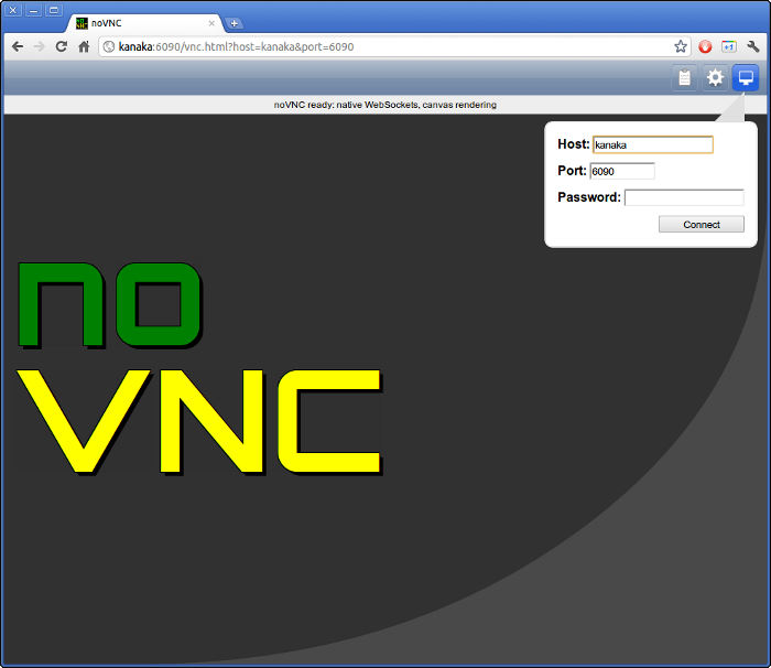 HTML5 VNC 客户端 noVNC